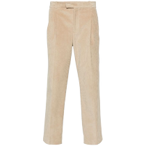 Drole De Monsieur Mens Corduroy Pleated Trousers FARFETCH