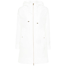 Herno womens hooded zipper raincoat FARFETCH