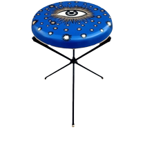 Les-Ottomans hand-painted iron stool FARFETCH