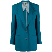 Maurizio Miri womens trapezoidal lapel single-breasted blazer FARFETCH
