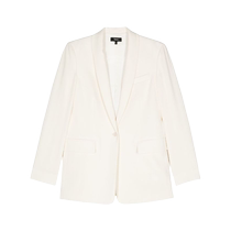 Theory Womens Crepe Single Row Blazer FARFETCH