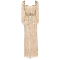 Jenny Packham Womens Brightstar Crystal Dress FARFETCH