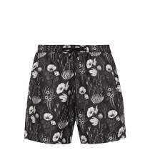 Sunspel男士leaf-print swim shortsFARFETCH发发奇