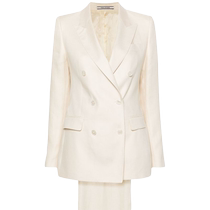 Tagliatore Womens Linen Double Breasted Suit FARFETCH
