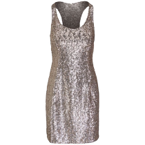 Michael Kors Womens Sequined Sleeveless Mini Dress FARFETCH