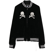 Mastermind World mens skull head embroidery sports jacket FARFETCH Fat Chic