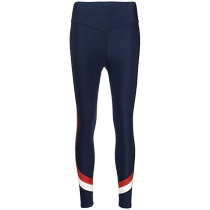 THE UPSIDE womens logo striped print leggings FARFETCH