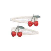 Bonpoint Punbo Bay Fairytale Cherry Details Hairpin (Two Pieces) FARFETCH Fat Chic