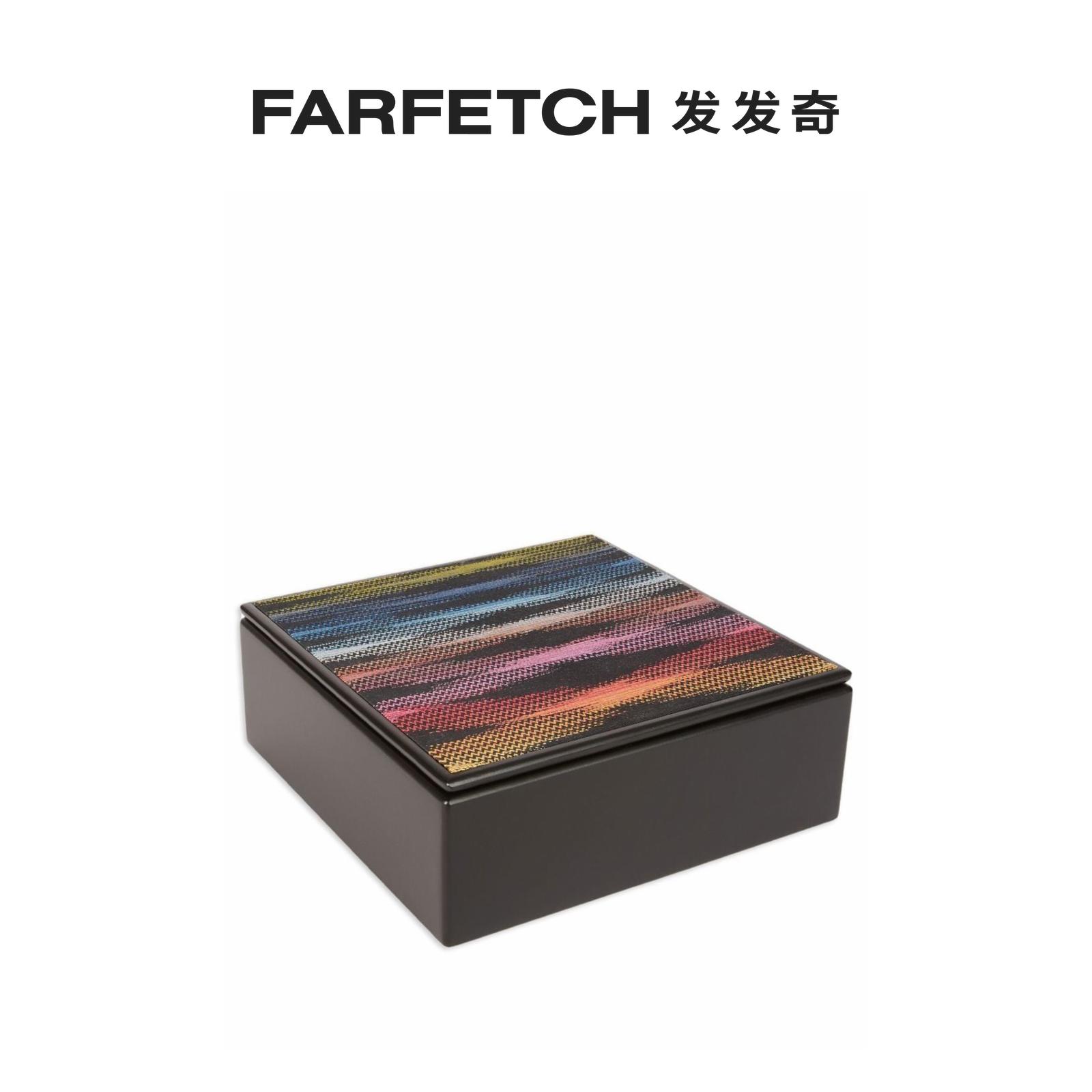 Missoni Home Stockcarda Z shaped pattern ornament box FARFETCH Fat Chic-Taobao