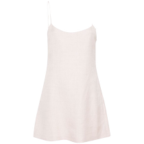 Philosophy di Lorenzo Serafini Lady Bamboo Festival Textured Mini One-piece Dress Hairdresser