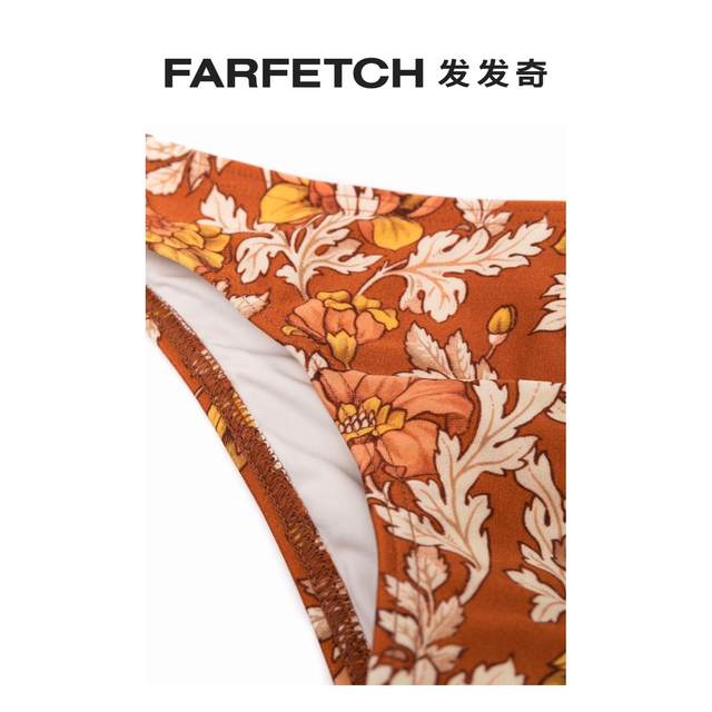 ຊຸດ Bikini Floral Ruffle ເດັກນ້ອຍ Zimmermann FARFETCH