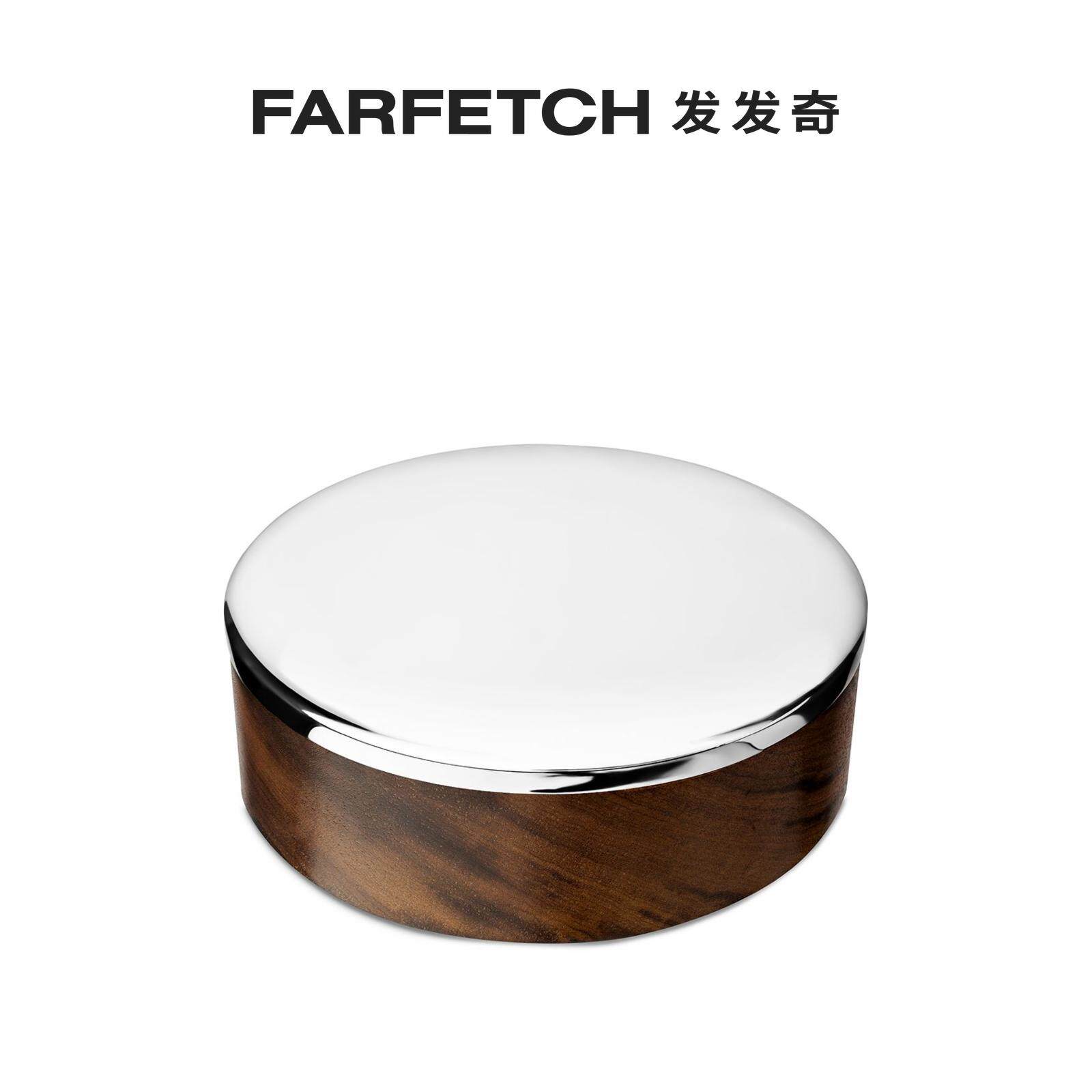 Christofle Uni silver plated large number round case FARFETCH Fat Chic-Taobao