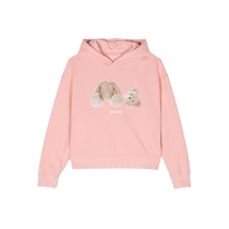 Palm Angels Childrens Teddy Bear Printed Cotton Hoodie FARFETCH