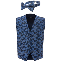 Moustache Childrens Clothing Western-style Vest Baroque Print Set FARFETCH