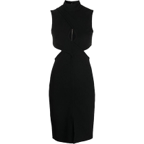 Genny ladys sleeveless dress with hollow design FARFETCH