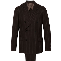 Lardini mens double-breasted wool suit FARFETCH