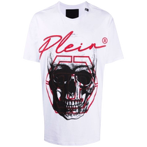 Final Sale] Philipp Plein мужской логотип Skull череп футболка FARFETCH Hair chic