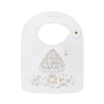 Atelier Choux childrens wear Le Gâteau printed satin bib FARFETCH