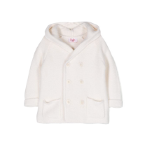 Il Gufo childrens double-breasted hooded jacket FARFETCH