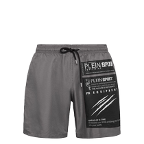 Plein Sport mens Scratch swim trunks FARFETCH Fat Chic