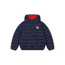 KENZO childrens double-sided hooded puffy jacket FARFETCH