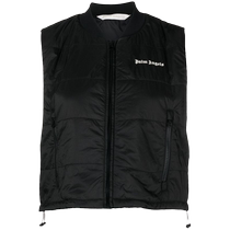 Palm Angels womens logo embroidered short vest FARFETCH
