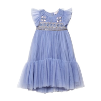 Tutu Du Monde childrens clothing Antoinette embroidered tulle dress FARFETCH