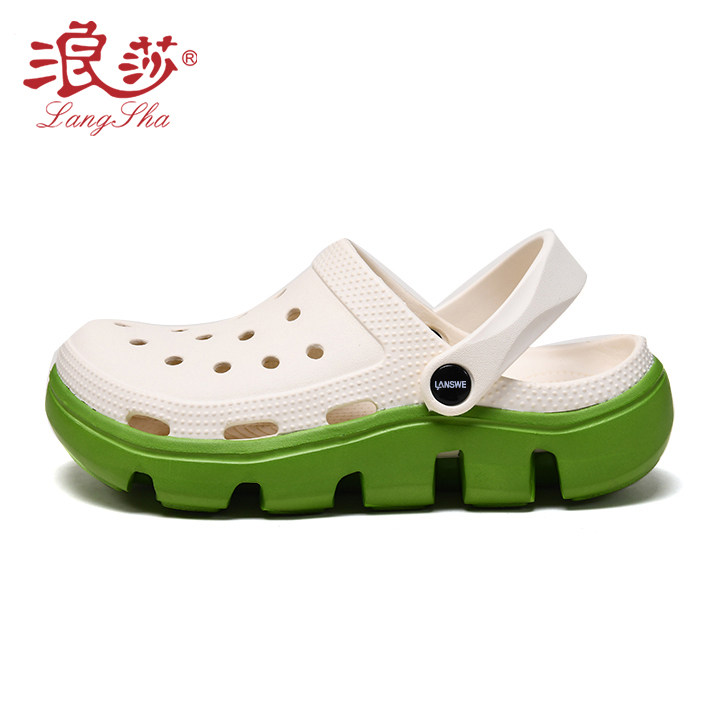 Summer Non-slip thick soles leisure and two soft soles cozy nurse beach half-drag