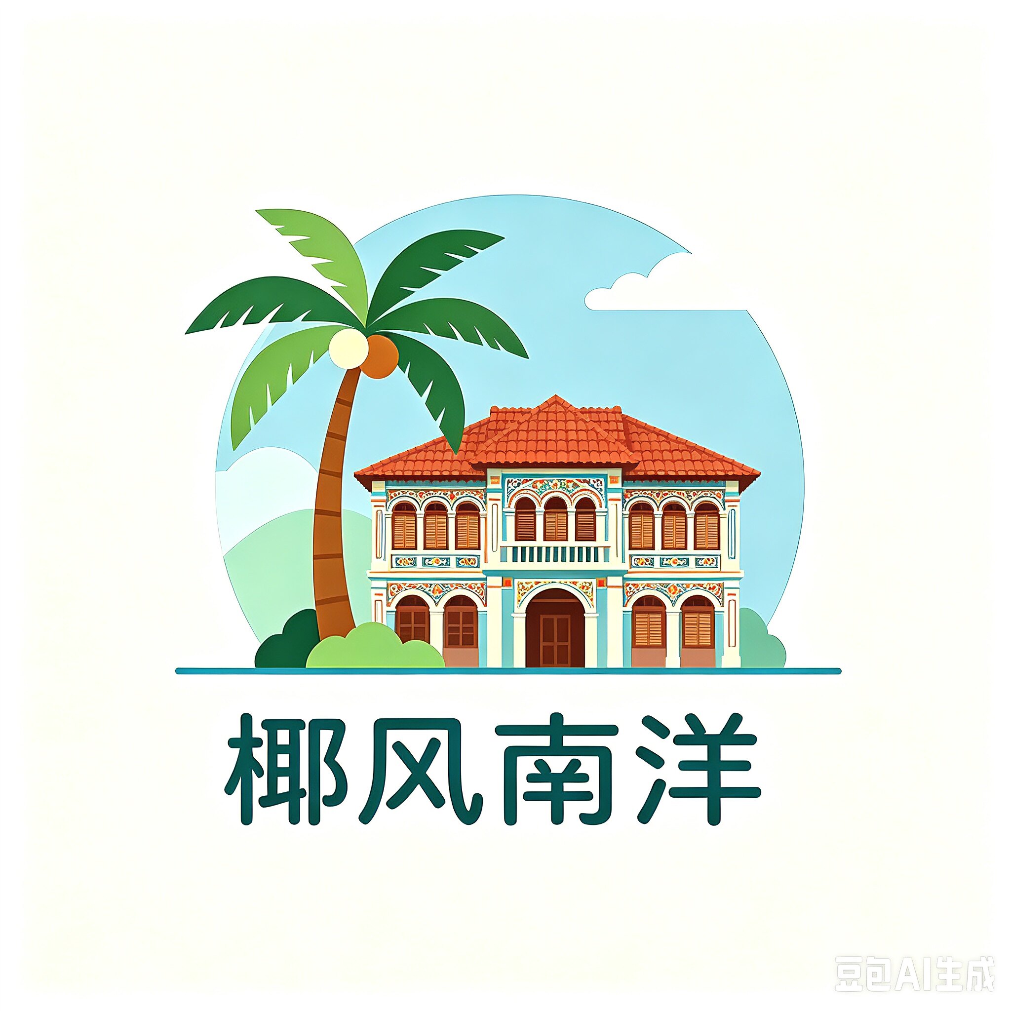 椰风南洋店的LOGO