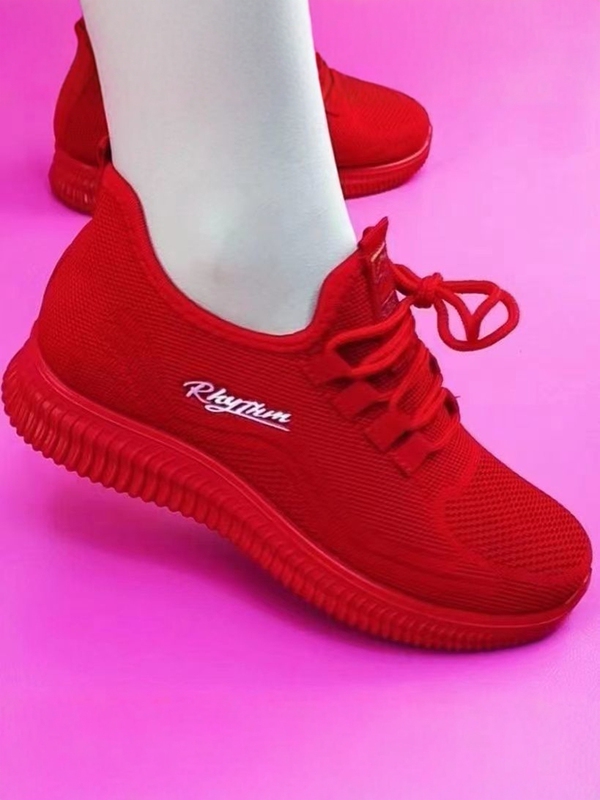2025 New Red Zodiac Year Leap Month Mom Shoes Breathable Sports Casual Comfortable Walking Shoes Square Dance Shoes 2025 New Red Zodiac Year Leap Month Mom Shoes Breathable Sports Casual Comfortable Walking Shoes Square Dance Shoes