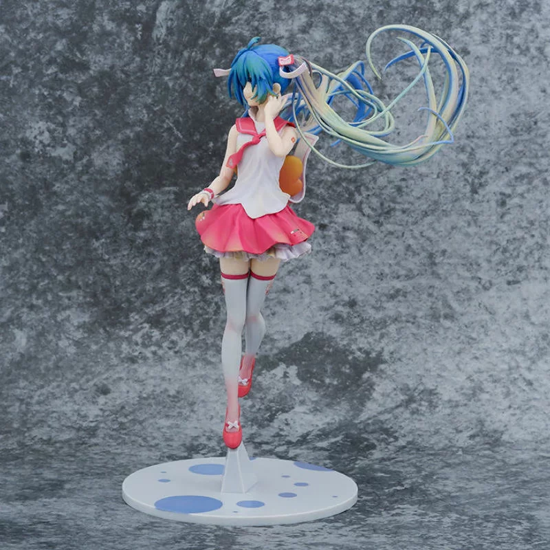 Фигурка Max Factory v4 Hatsune в стойке, коллекционная открытка, 14×8,85×8 см