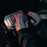 Огненное кленовое теплое солнце на открытых обогревателях кемпинг дикая лагеря газовая печь Переносная печь