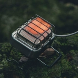 Огненное кленовое теплое солнце на открытых обогревателях кемпинг дикая лагеря газовая печь Переносная печь