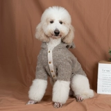 Симпатичная собачья одежда осень и зима большая собака золотисто -ретривер Лабрадор Доберман Огромная дорогая собачья одежда Интернет знаменитость Большая собака толстовка