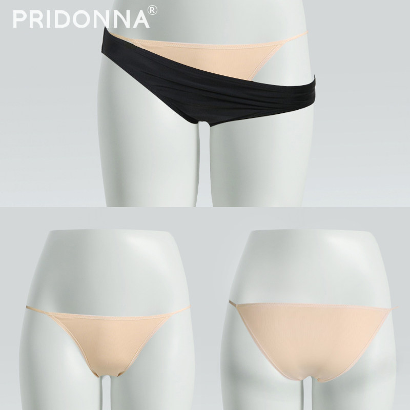 Anti-walking light safety panties swimming yoga dance invisible anti-embarrassment flesh color anti-overdraft bikini underpants-Taobao