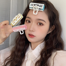 Air Liu Hair curly hair sloth Man curly Liu Hai Fixed theorizer Inner button curly hair theorizer Hair Root Fluffy Clip Plastic Roll