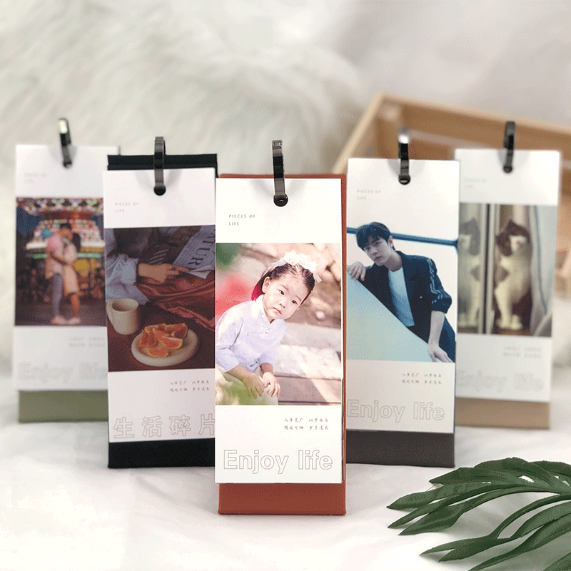 2022 Calendar Custom Photo Shaw Battle Desk Calendar Cloth Art Hard Shell Print Lovers Pet Stars Parenting Themes