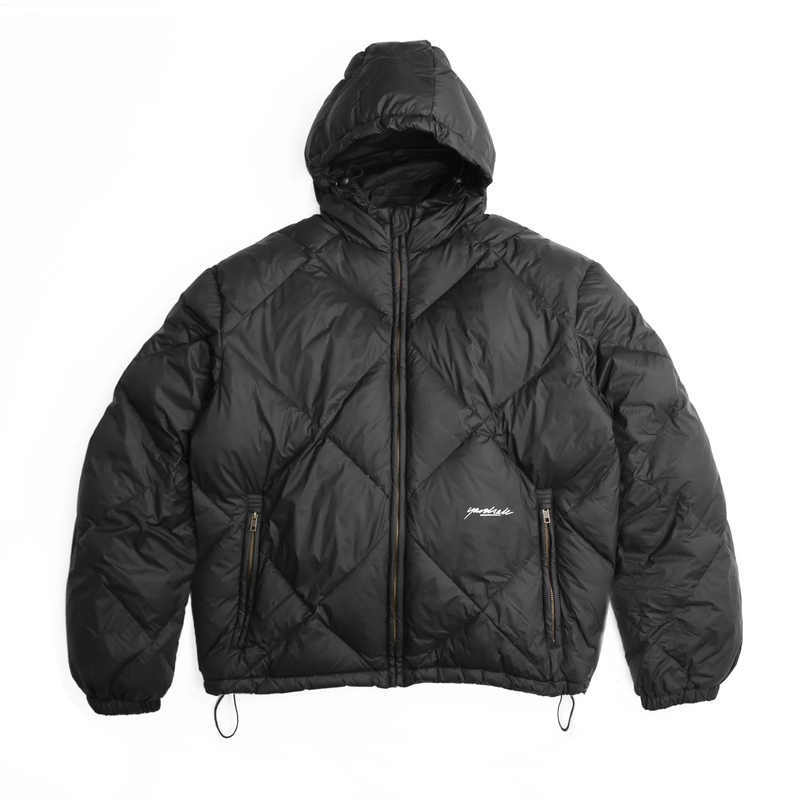 Yardsale Diamond down Puffer Jacket Black