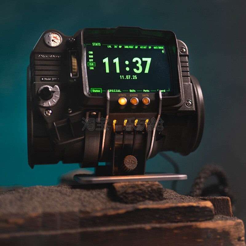 Fallout Pip-Boy 3000 Die-Cast Metal Replica Pip-Boy 3000 Replica Authentic