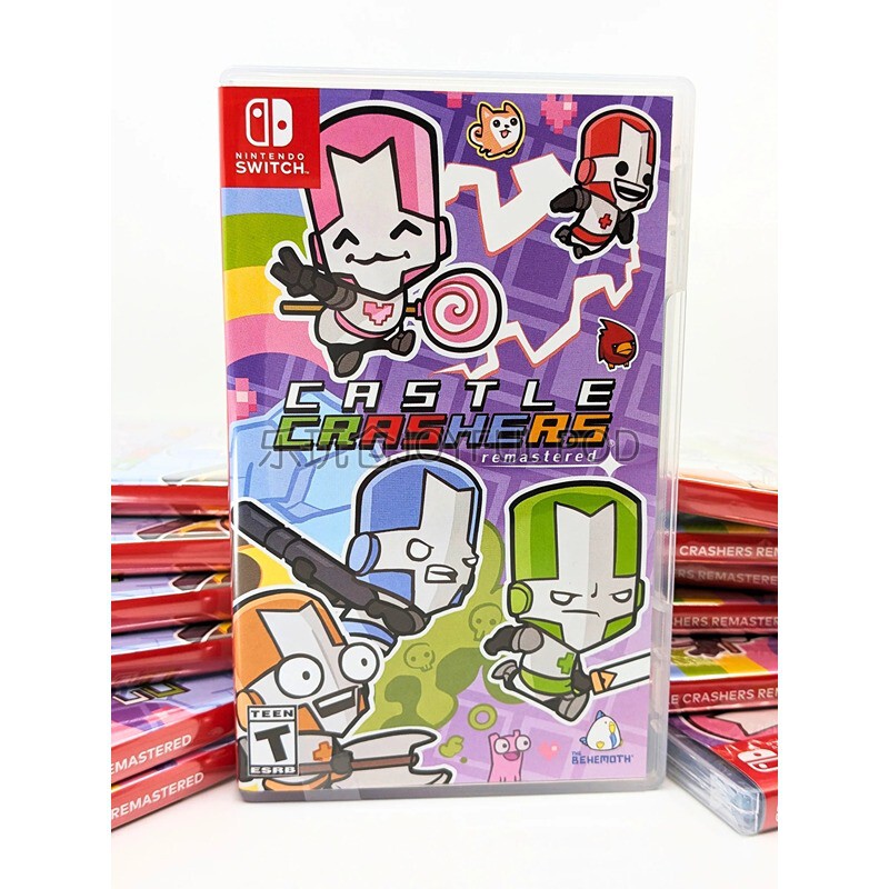 Castle Crashers Remas Remake Switch Cartridge American Version Chinese Castle Crashers Remas