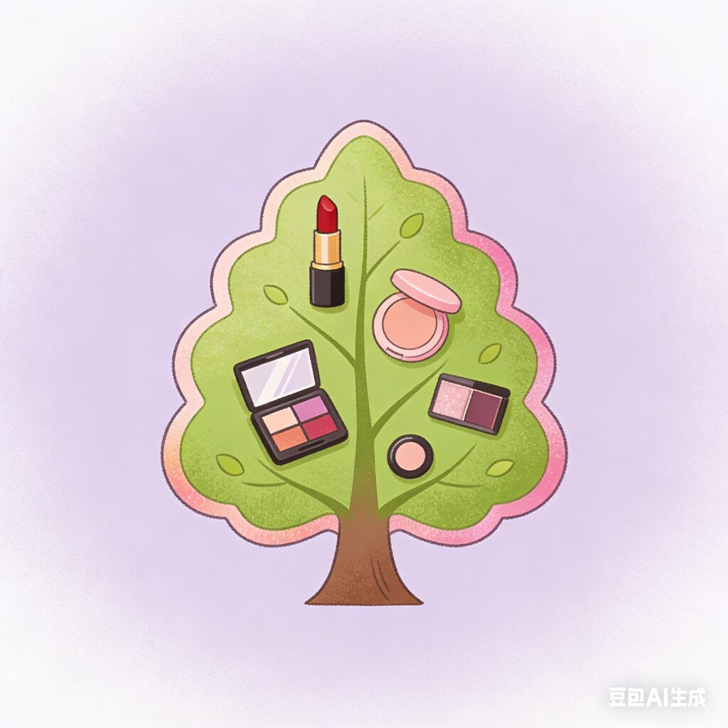 业美甄选美妆品牌店的LOGO