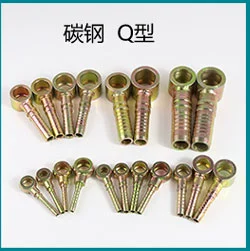 Inch/hệ mét áp suất cao ống dầu uốn khớp thủy lực 4 phút 6 phút 1 inch M16 18 22*1.5 đầu nối đầu nối ống thủy lực tiêu chuẩn đầu nối ống thủy lực