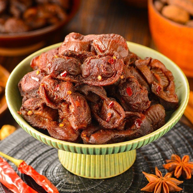 [Ready-To-Eat Meat Products]Charcoal-Grilled Chicken Kidney and Chicken Gizzard Snacks, Farm-Made, Vacuum-Packed, Perfect for Satisfying Cravings at Work, Durable and Delicious Snacks