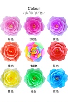 Colorful hand-held peony flower square dance Yangge dance stage performance program performance Kindergarten hand-held flower props