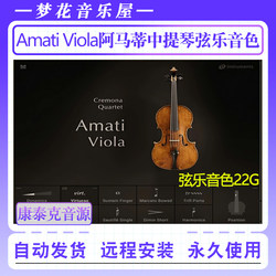 Amati Viola Kontakt String Lemme 소스