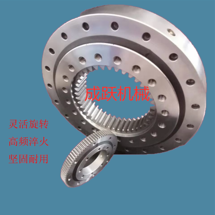 Factory spot direct hair internal gear slewing bearing slewing bearing tower crane chassis bearing small and medium models customized
