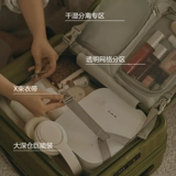 ohboy侧开盖行李箱女可扩展多功能20寸拉杆旅行箱登机密码皮箱男