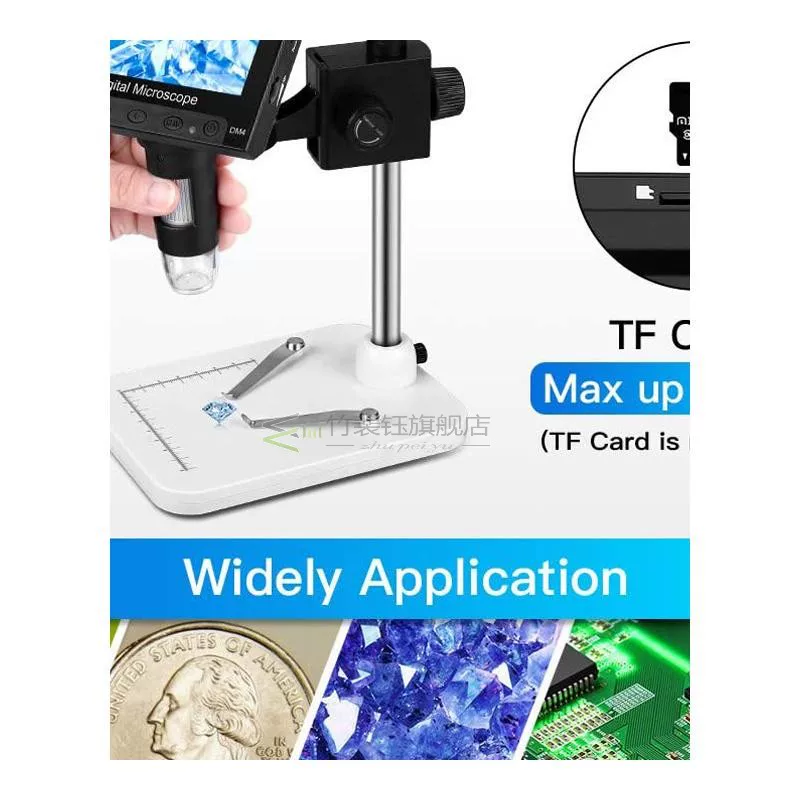 4.3 inch LCD Digital SB Microscope Endoscope Record 1000X Ma