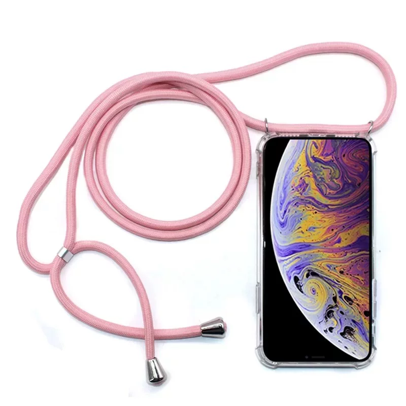 Чехол для телефона с цепочкой для Huawei P30 P20 Lite Honor 20pro V