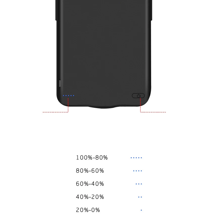 Для Huawei Y9 2019 Honor 8X Зарядное устройство Внешний чехол аккумулятора S